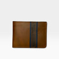 Billetera Hombre Cuero Vacuno Coñac Arizona con RFID