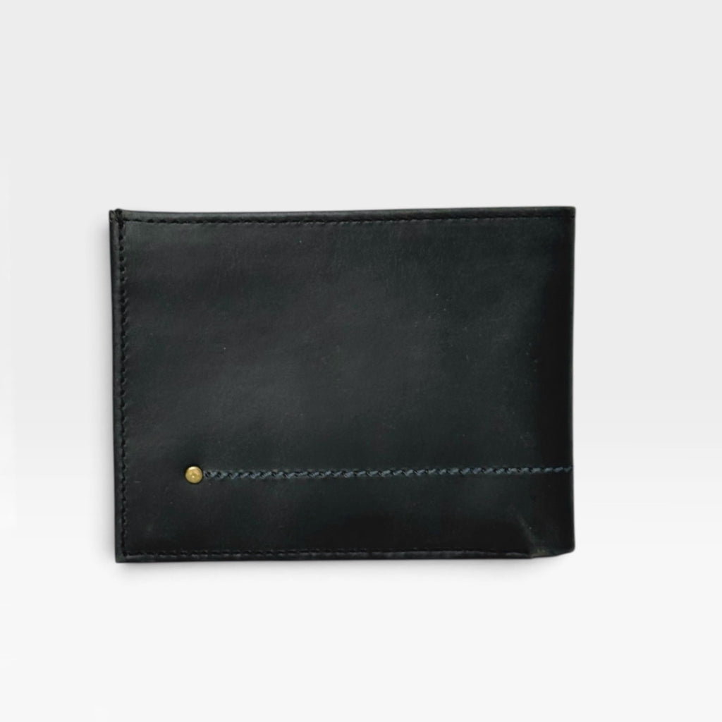 Billetera Hombre Cuero Negro Arizona RFID