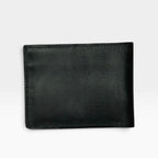 Billetera Hombre Cuero Café Arizona Tinte Borde RFID