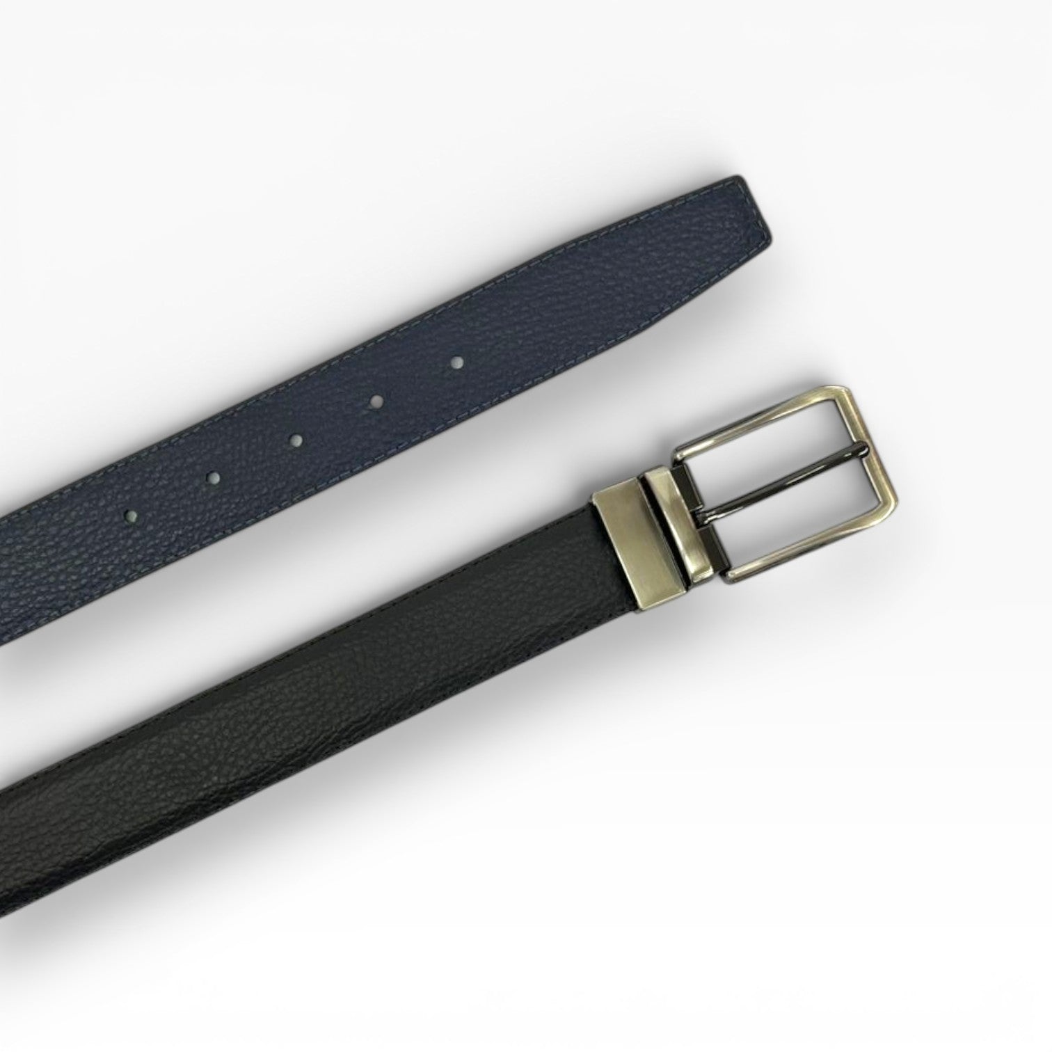 cinturón doble faz para hombre refined