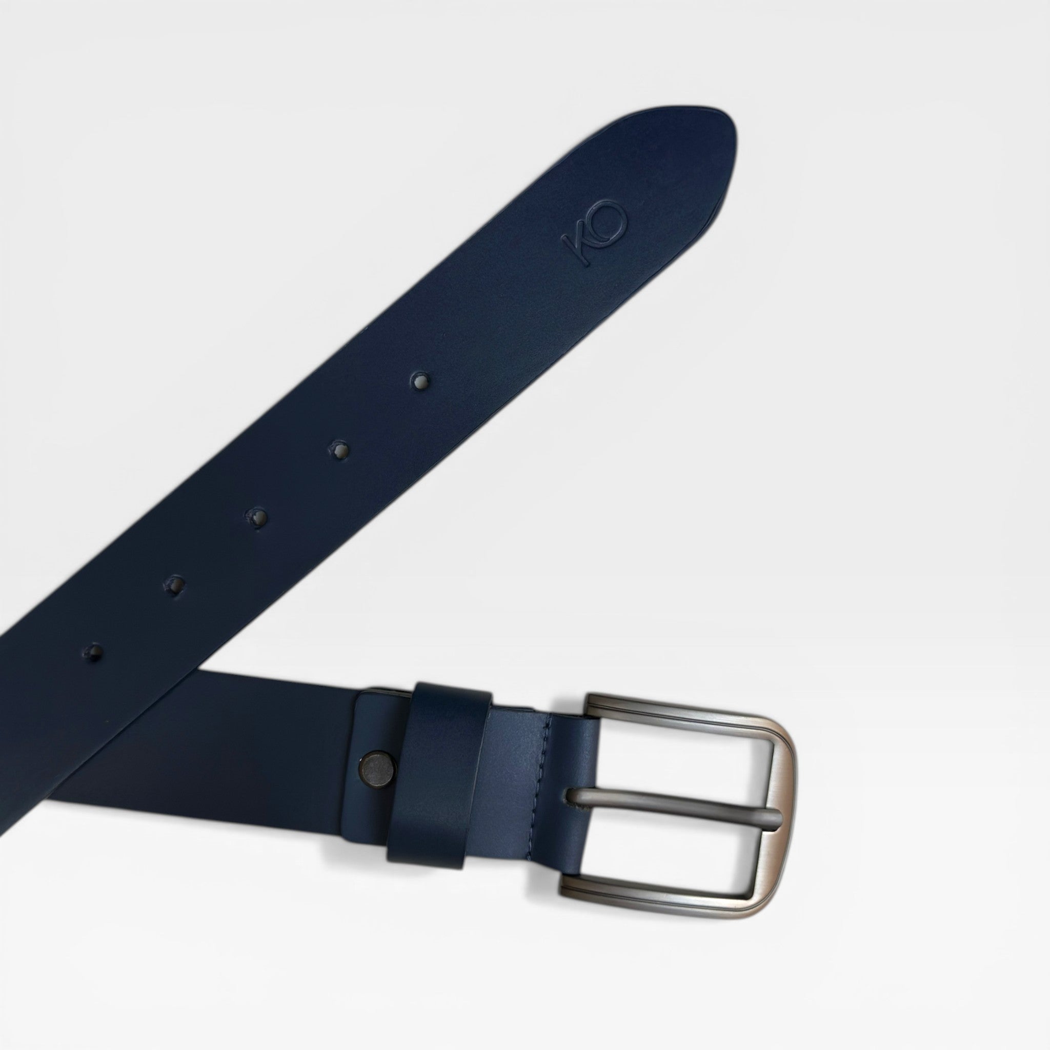 Cinturón Casual Estilo Vintage en Cuero Genuino para Hombre (4cm)