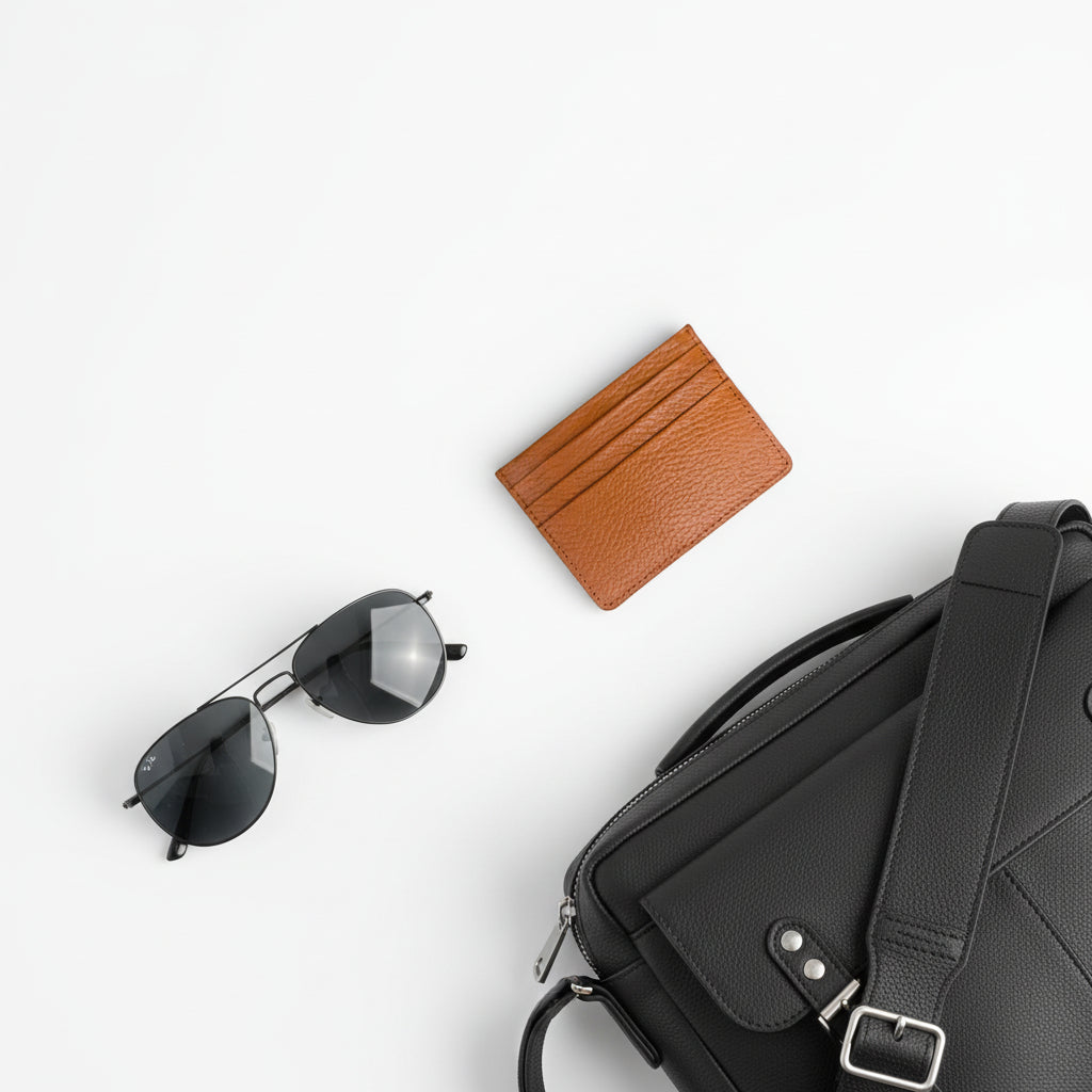 tarjetero para hombre stairs