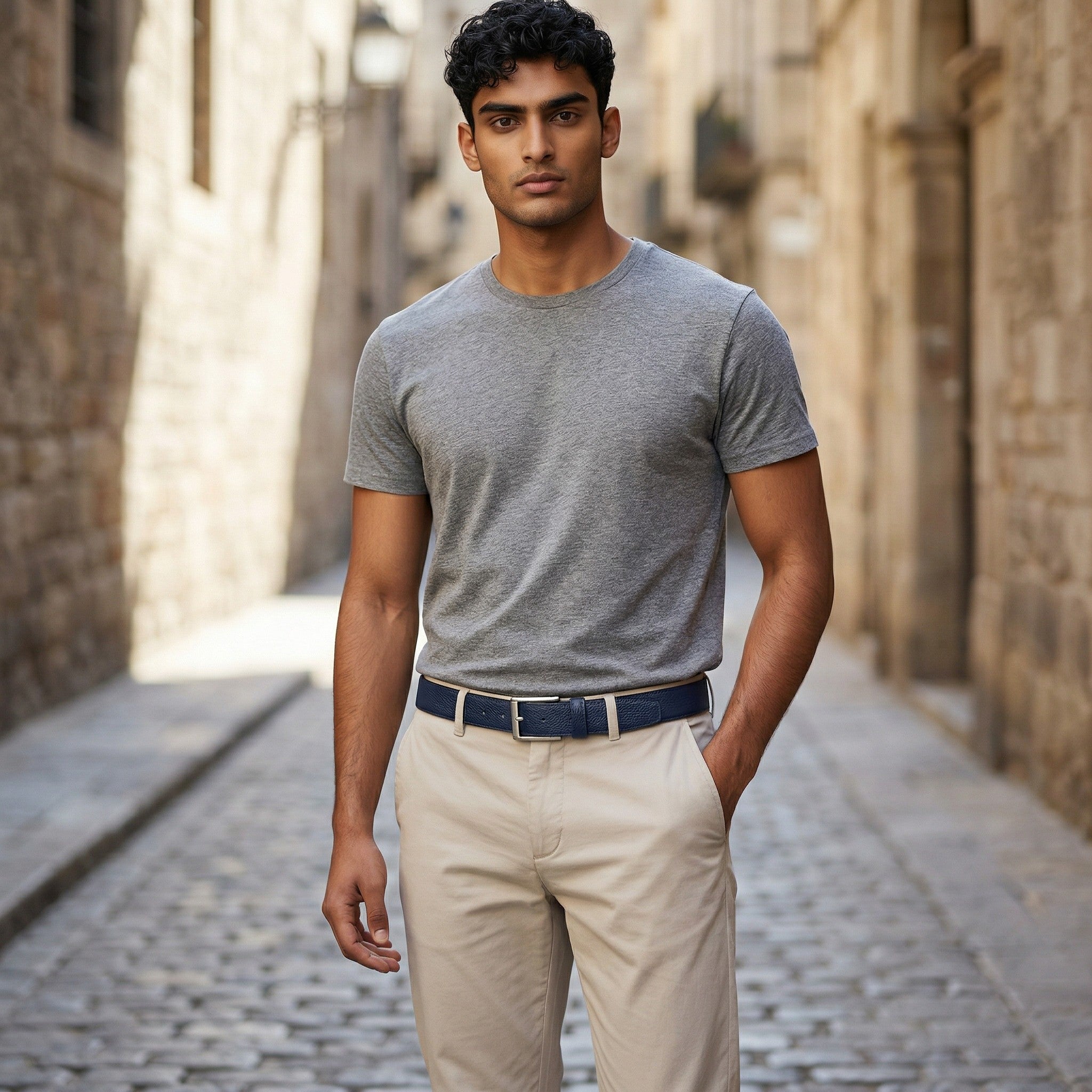Cinturón Hombre "Grand" – La Fuerza del Cuero en su Máxima Expresión "Un cinturón con autoridad. Diseñado para resistir el paso del tiempo y las tendencias."