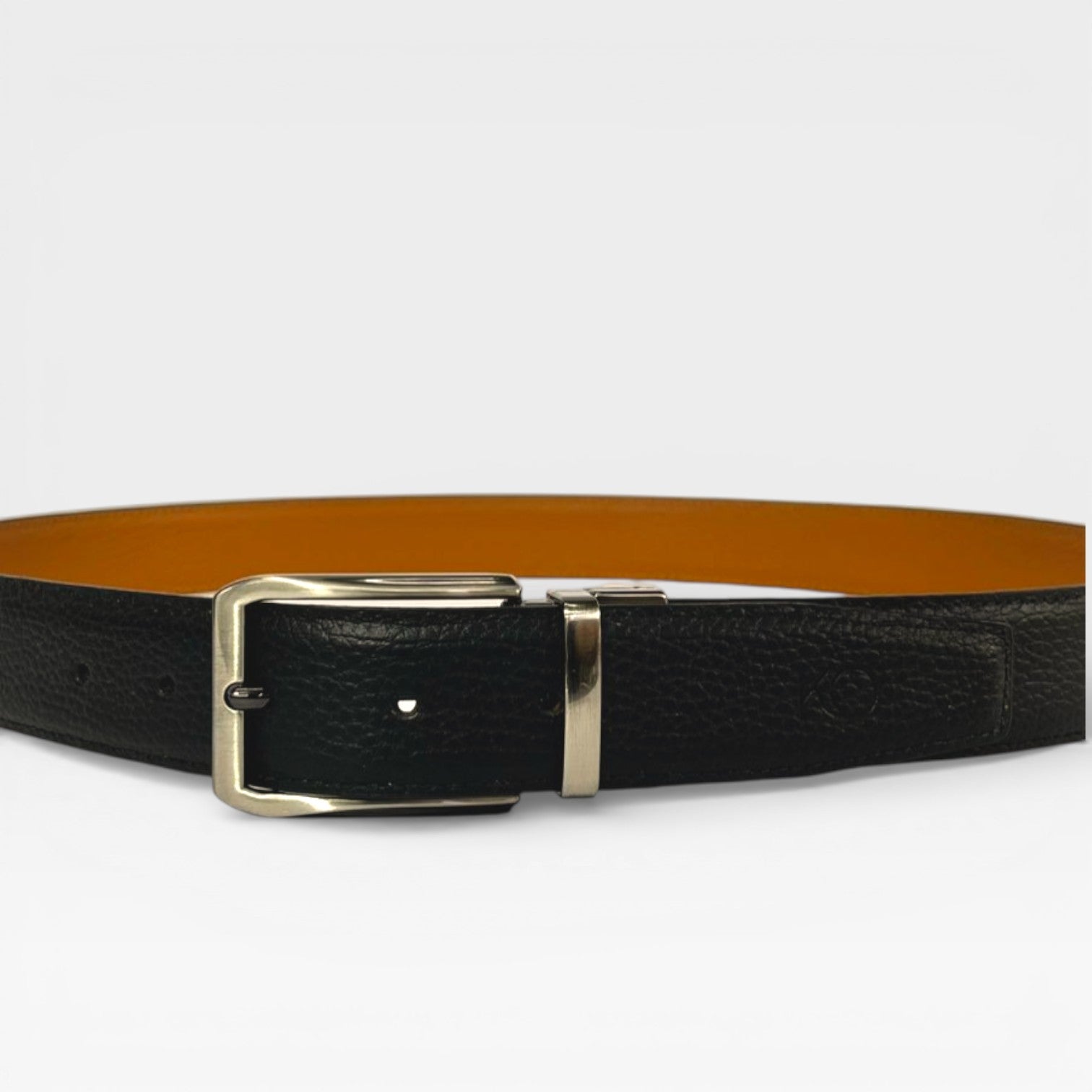 cinturón doble faz para hombre refined