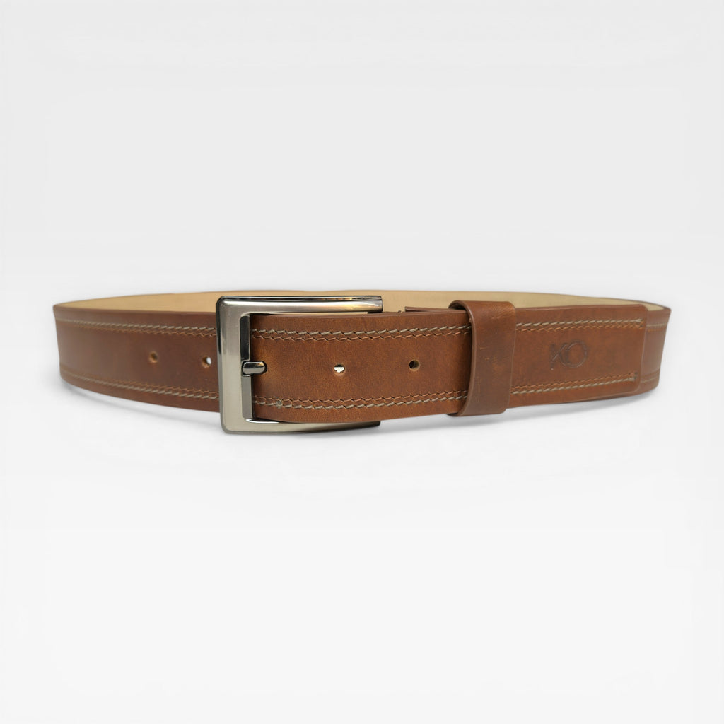 Cinturón Formal de Cuero Vacuno Premium para Hombre