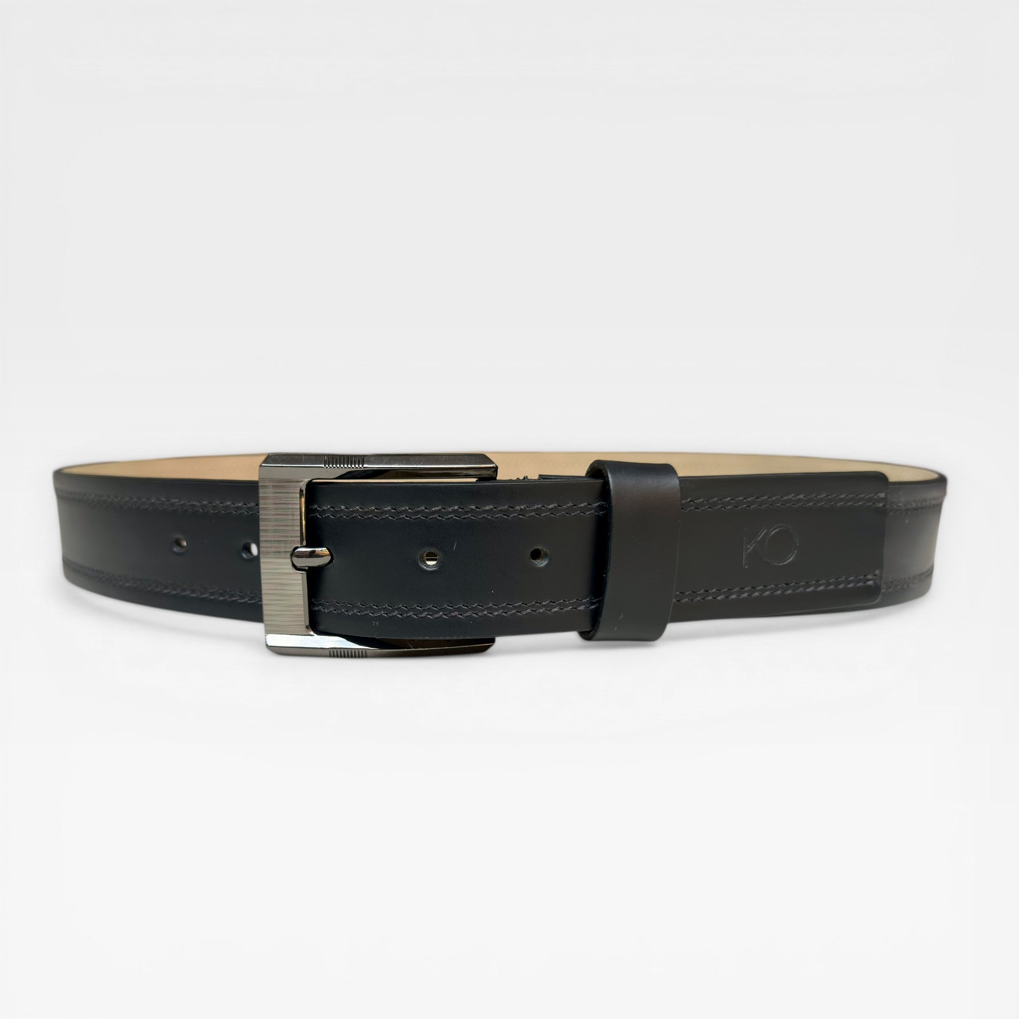 Cinturón Formal de Cuero Vacuno Premium para Hombre