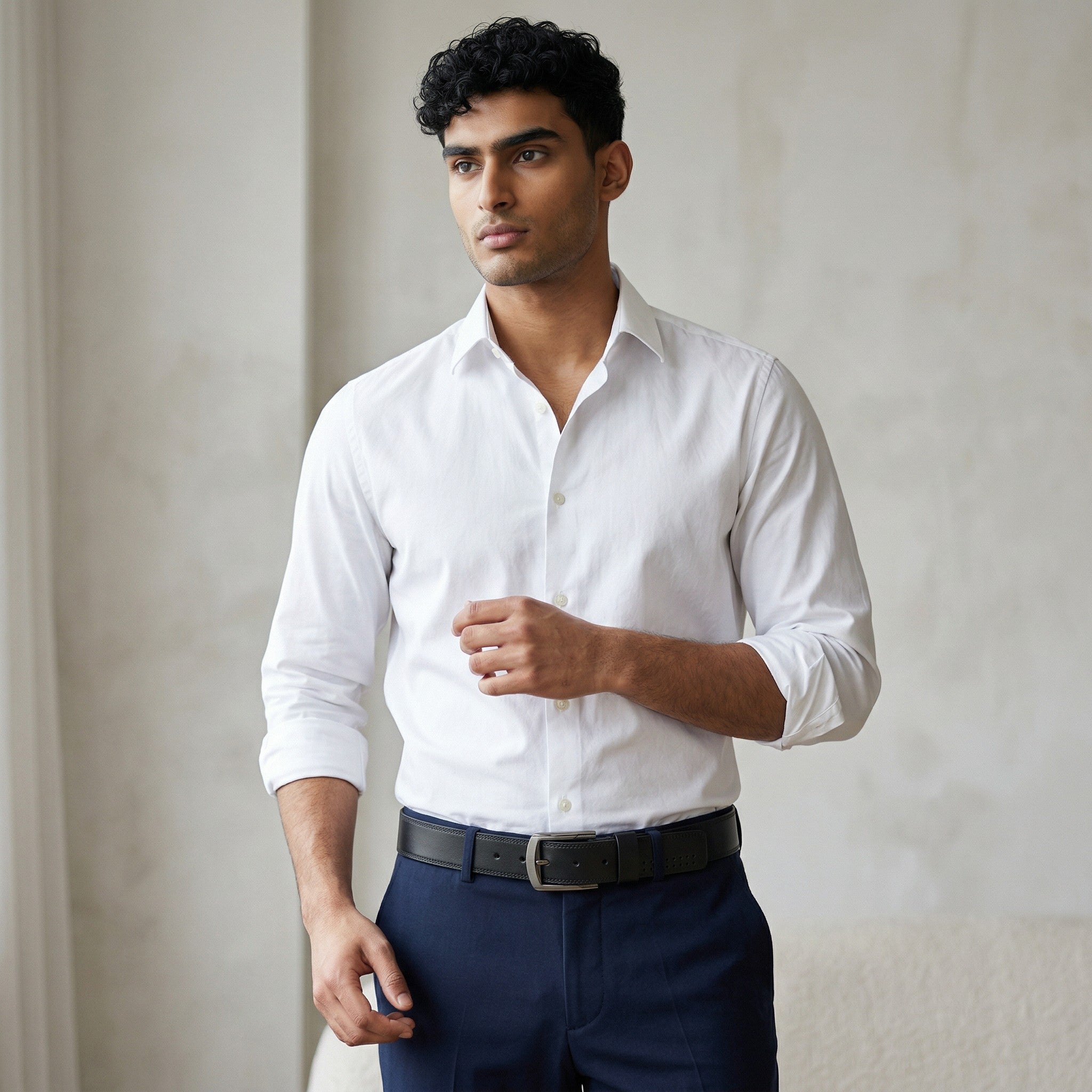 Cinturón Distinctive – El Nuevo Estándar del Estilo Casual-Donde la ingeniería del cuero se encuentra con el diseño disruptivo.