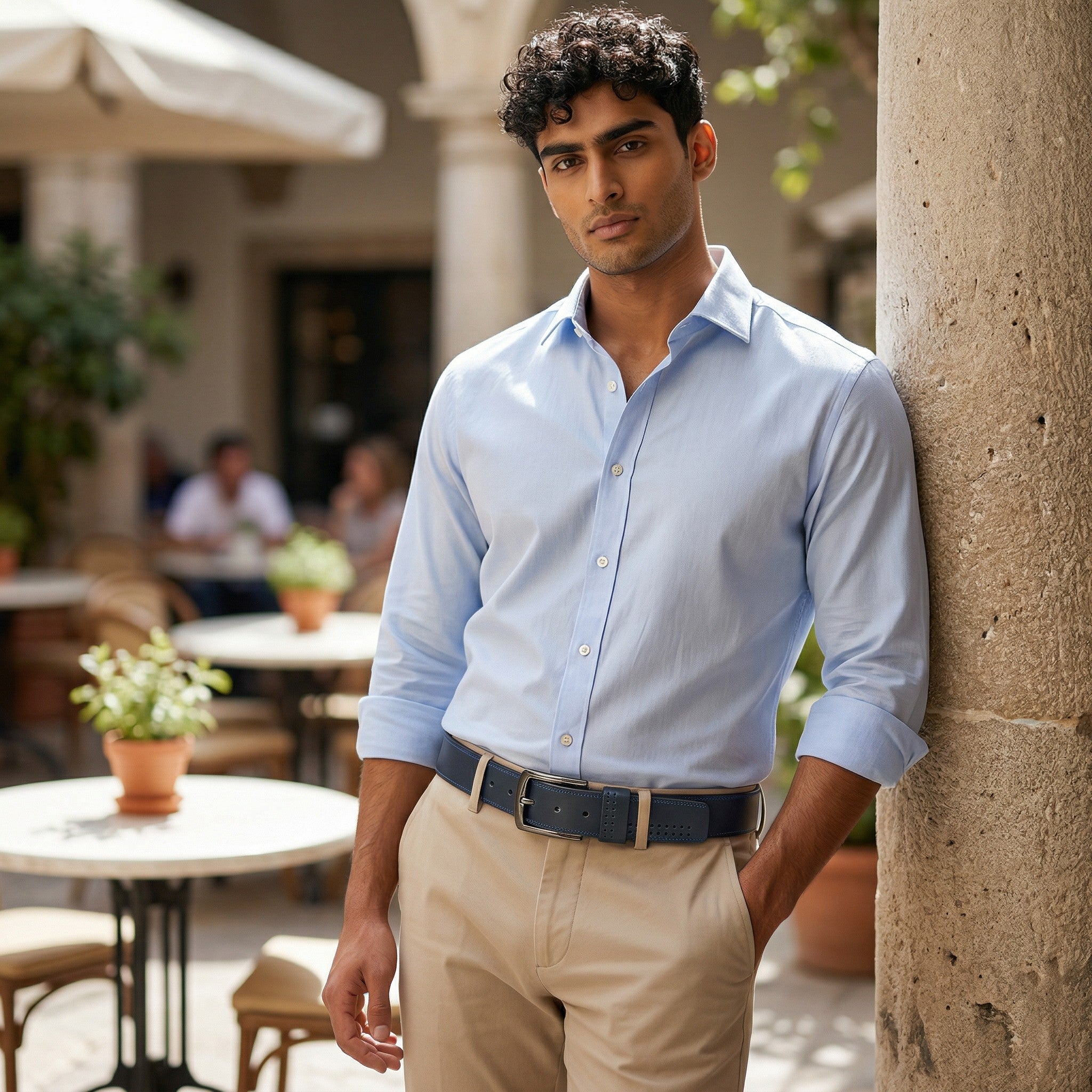 Cinturón Distinctive – El Nuevo Estándar del Estilo Casual-Donde la ingeniería del cuero se encuentra con el diseño disruptivo.