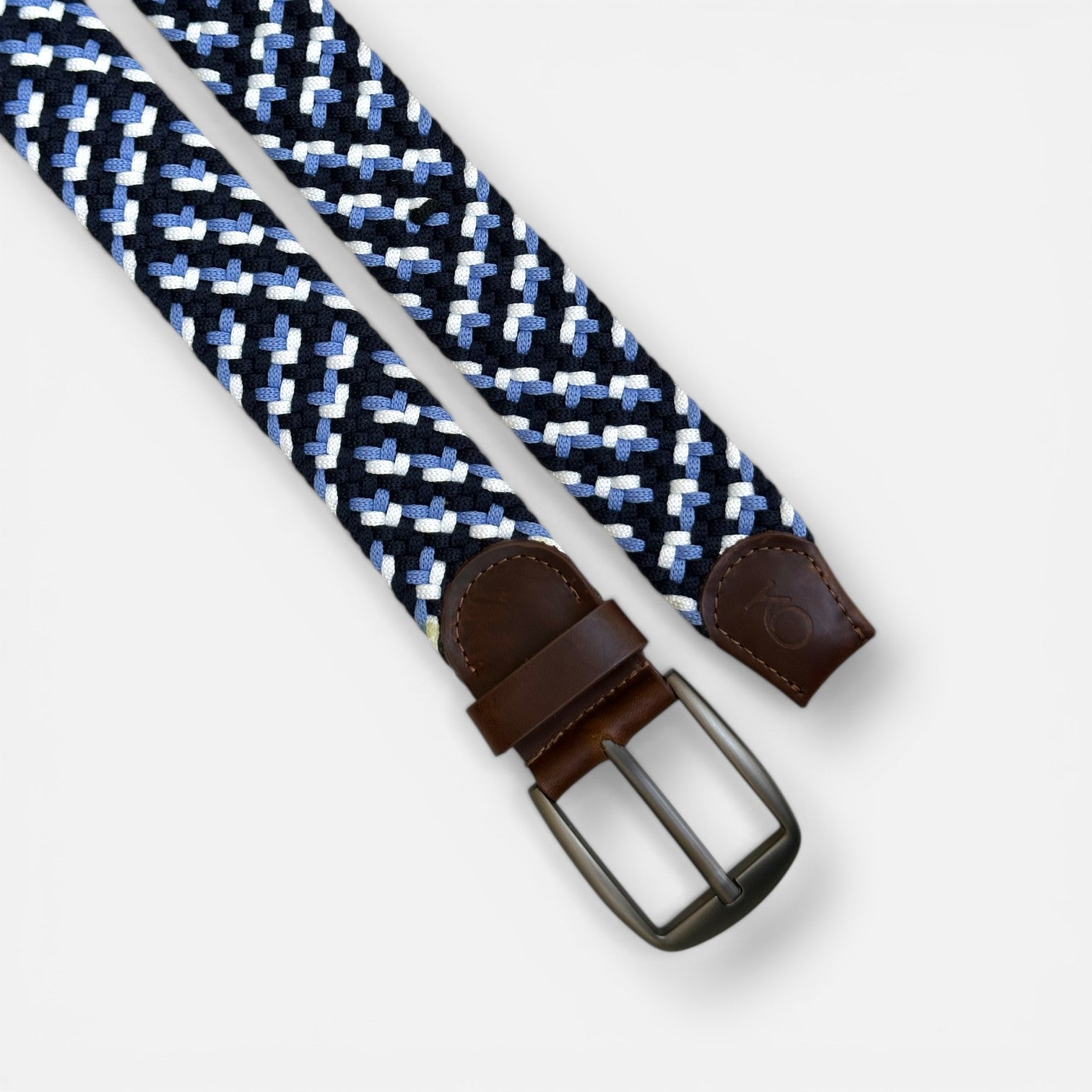 Cinturón Trenzado Elástico "Biarritz" – Detalle en Cuero Legítimo